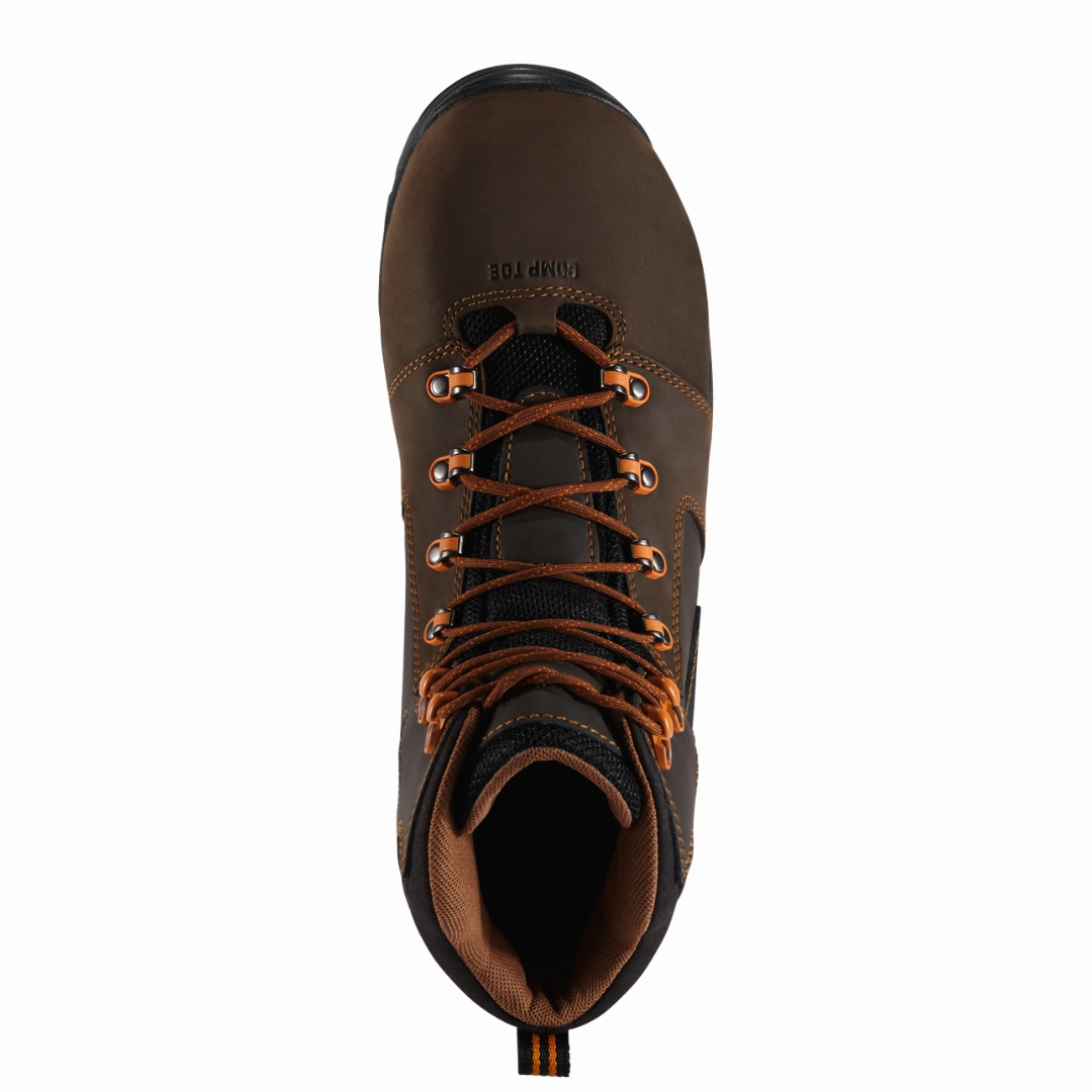 Men's Vicious 4.5-inch (Composite Toe) NMT Boot - Brown/Orange (2E Width)