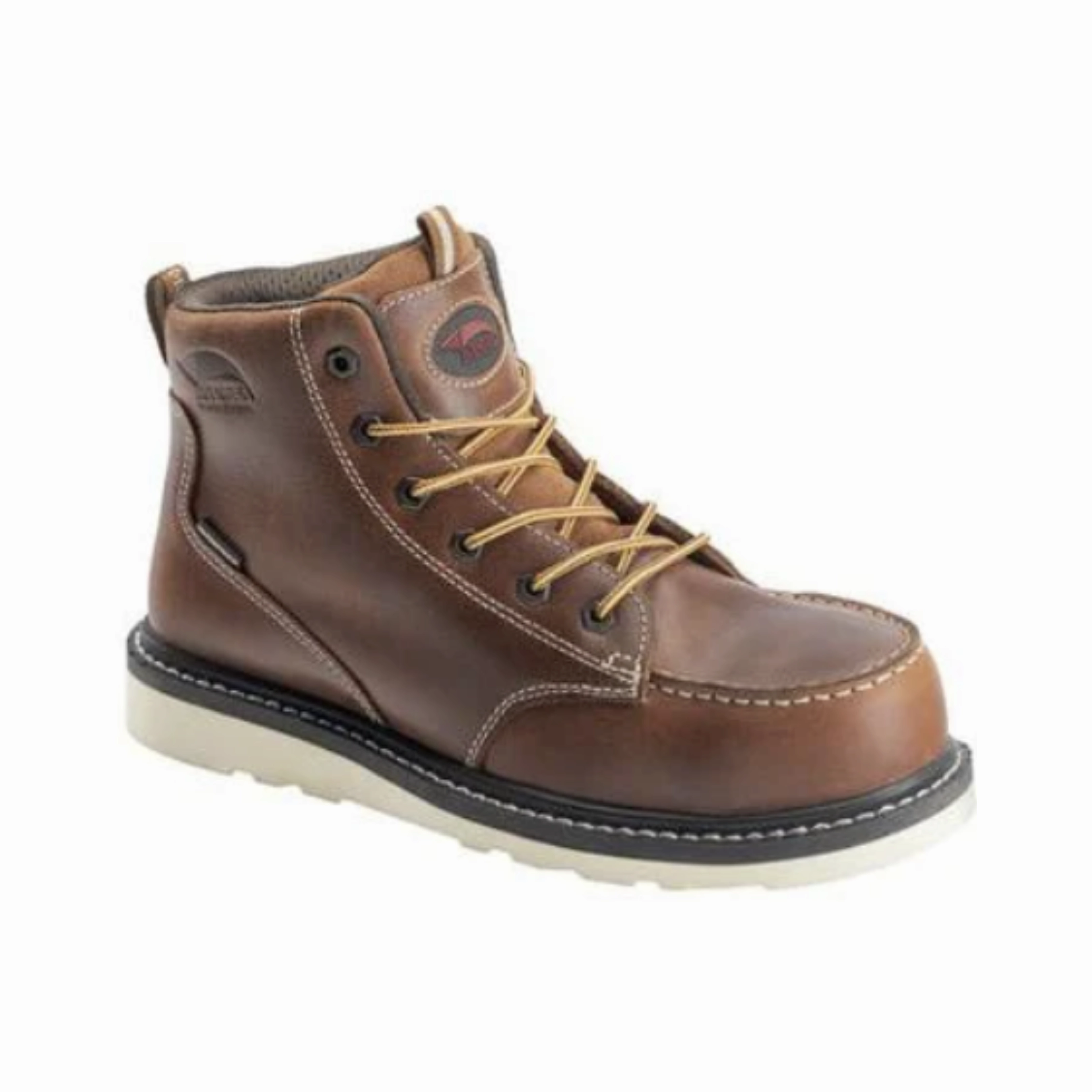 Men's Wedge Moc Carbon Nano Toe - Tobacco (D Width)