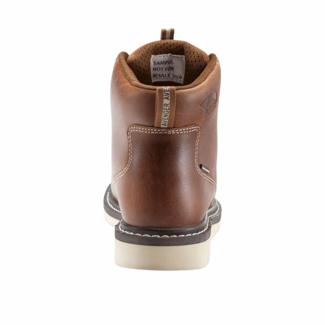 Men's Wedge Moc Carbon Nano Toe - Tobacco (D Width)