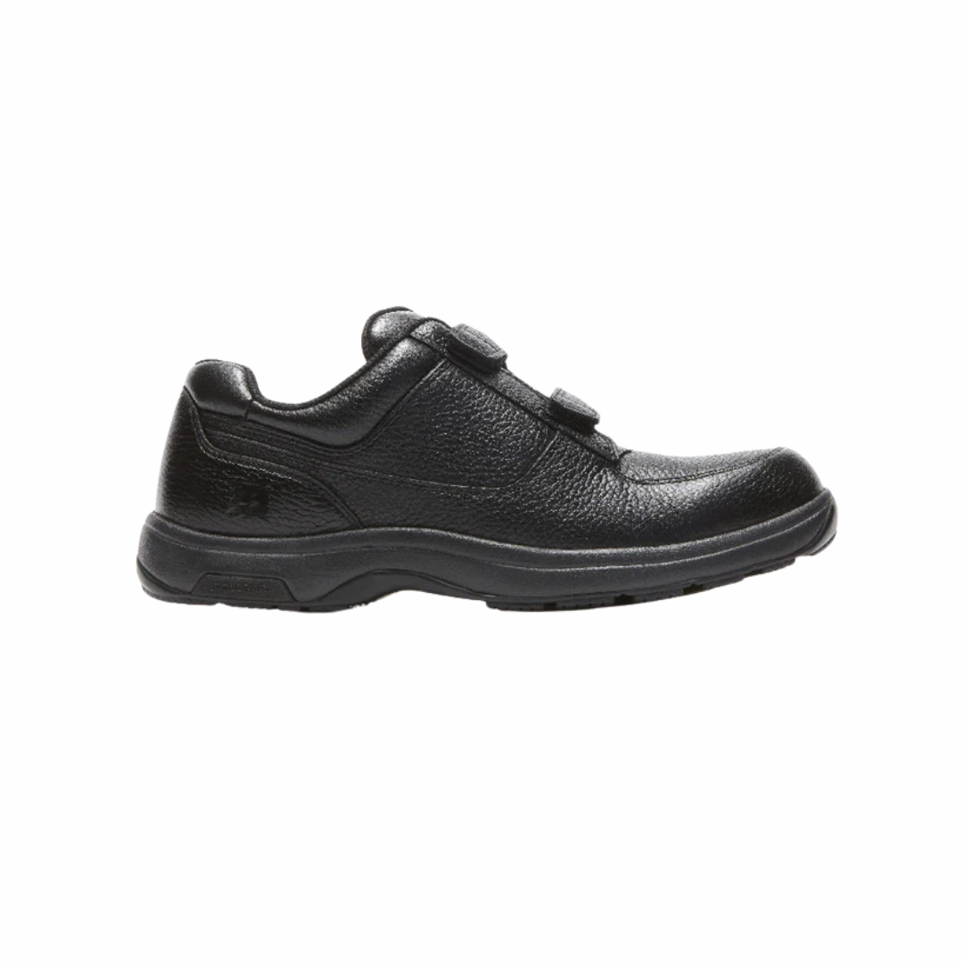 Men's Winslow Hook & Loop Oxford - Black (2E Width)
