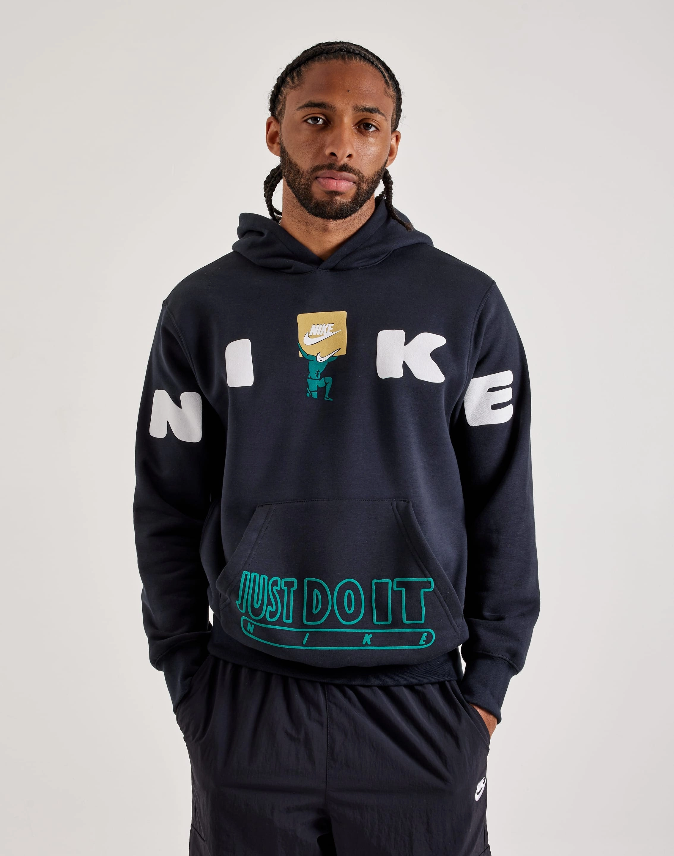 Minimalist fashion Nike Club Fleece Hoodie Athleisure fashion