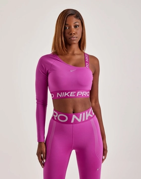Minimalist fashion Nike Pro Shine Cropped Top Smart fashion (wearables)