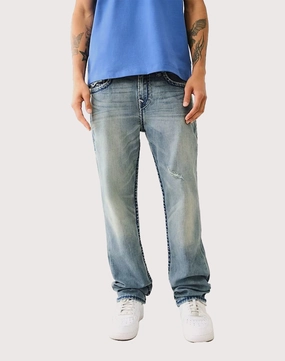 Minimalist fashion True Religion Rickey Super QT Straight Gallantinlue Jean Fashion catalog