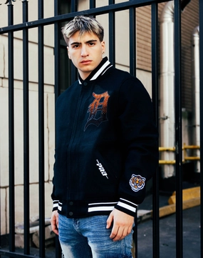 Nautical - themed fashion Pro Standard Detroit Tigers Varsity Jacket Formal wear selections