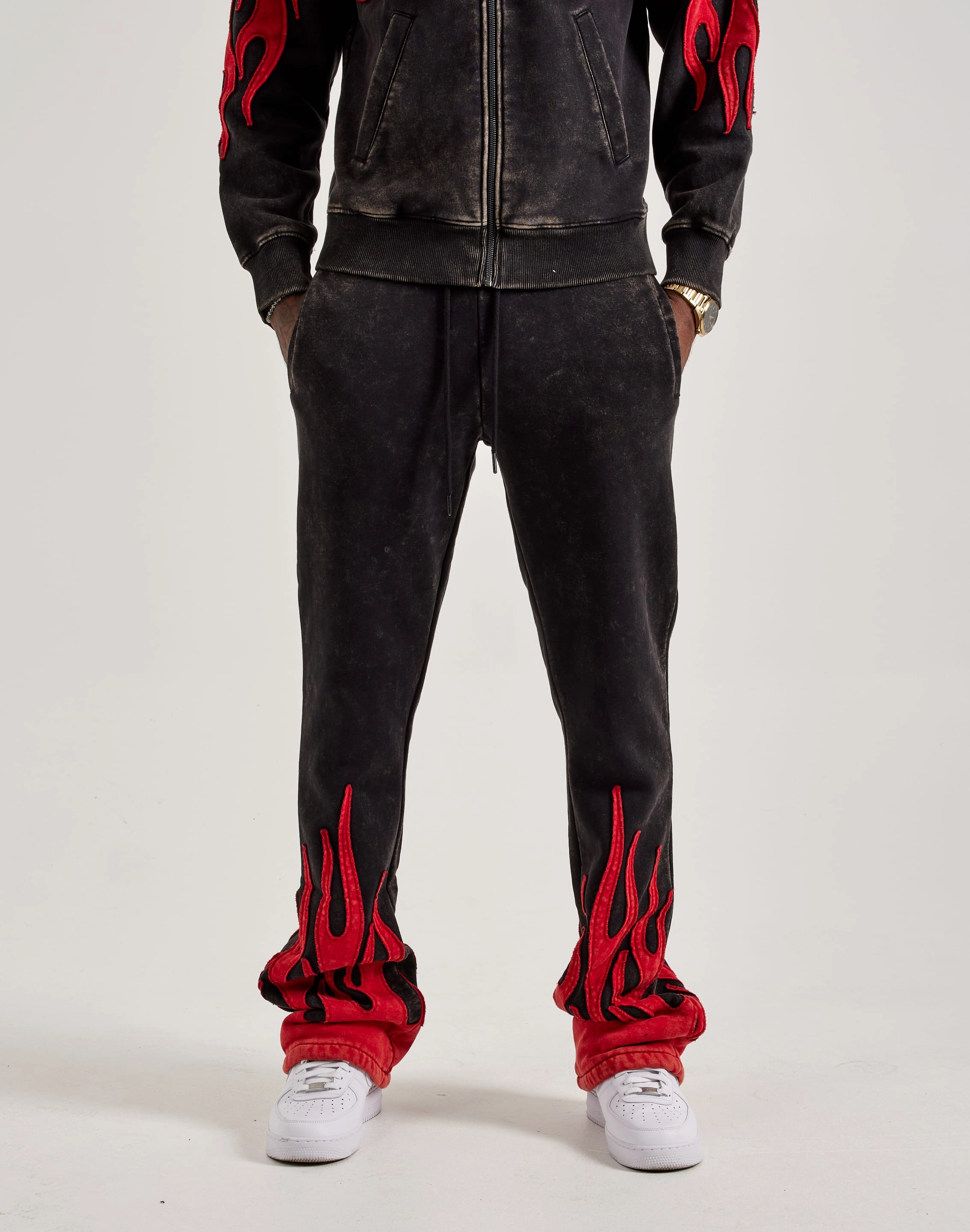 Nautical - themed fashion Smoke Rise Flame Fleece Pants Fashion sizes