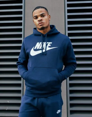 Nike Club Fleece Graphic Pullover Hoodie Evening wear Fashion rental