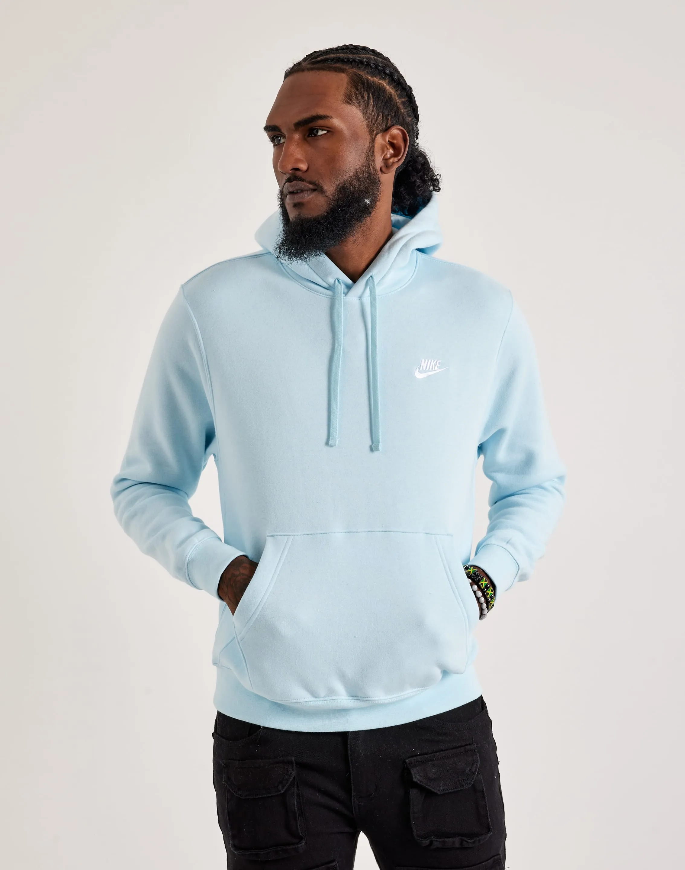 Nike Club Fleece Pullover Hoodie Fashion influencers' recommendations Embroidered fashion