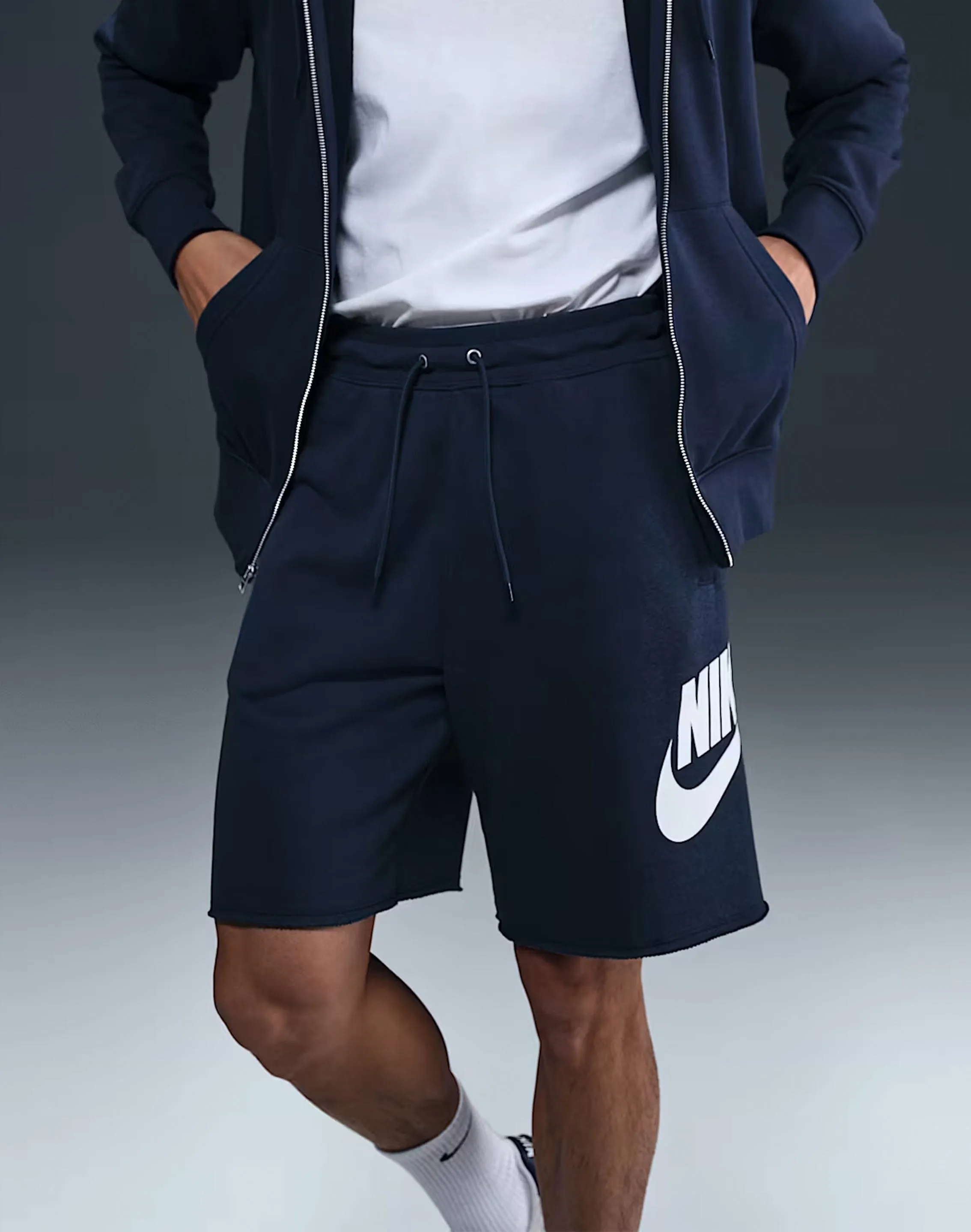 Nike French Terry Alumni Shorts Fashion for all body types Patterned fashion (floral, stripes, etc.)