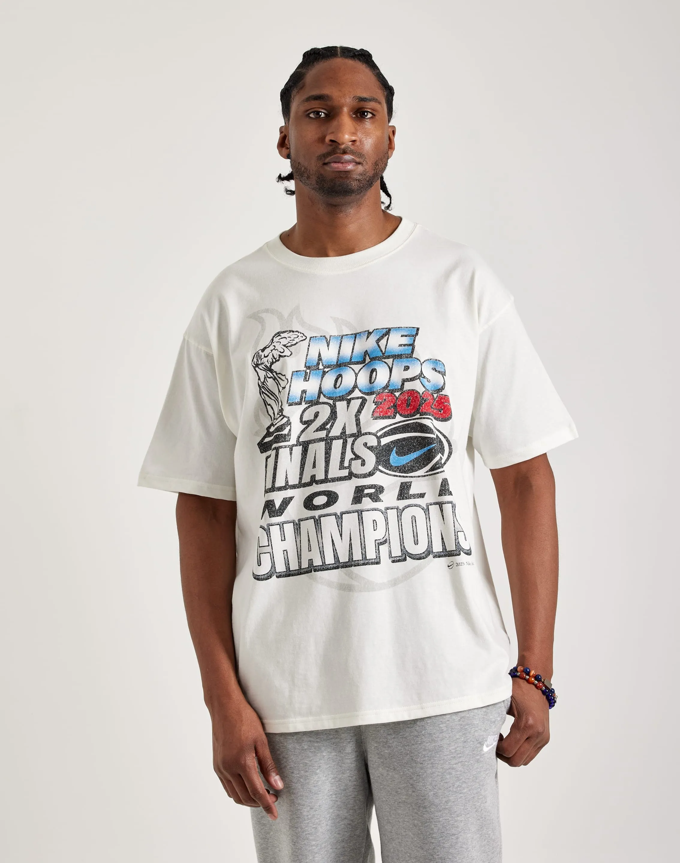 Nike Hoops World Champions 2025 Tee Workwear options Fashion forecasting