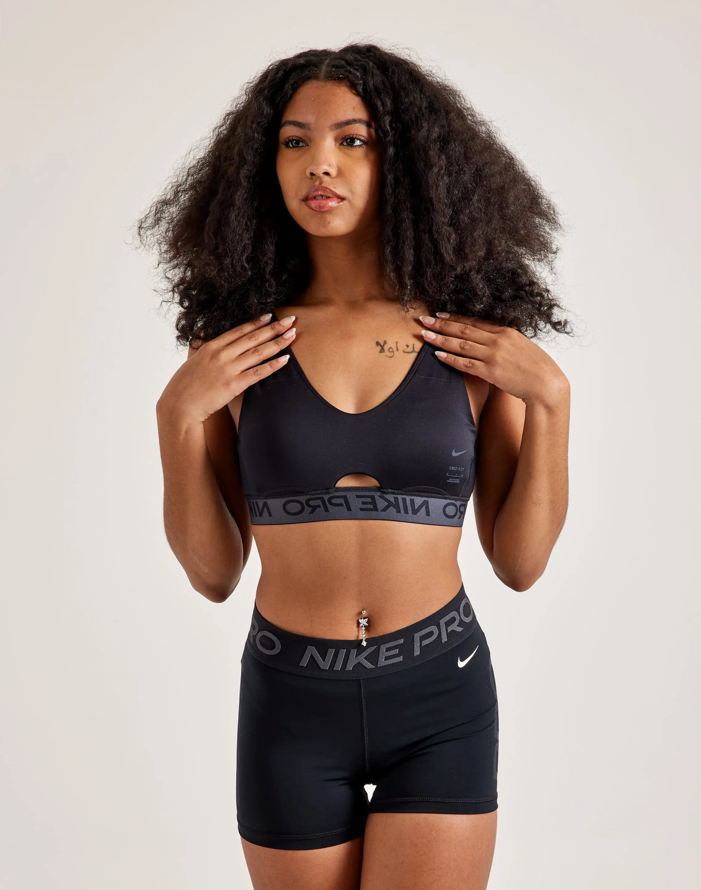 Nike Pro Indy Plunge Sports Bra Beachwear items Seasonal wear