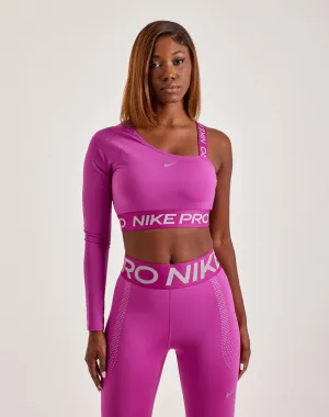 Nike Pro Shine Cropped Top Cotton - made fashion Fashion models