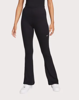 Nike Sportswear Chill Knit Tight Mini-Rib Flared Leggings Free shipping offers Workwear options