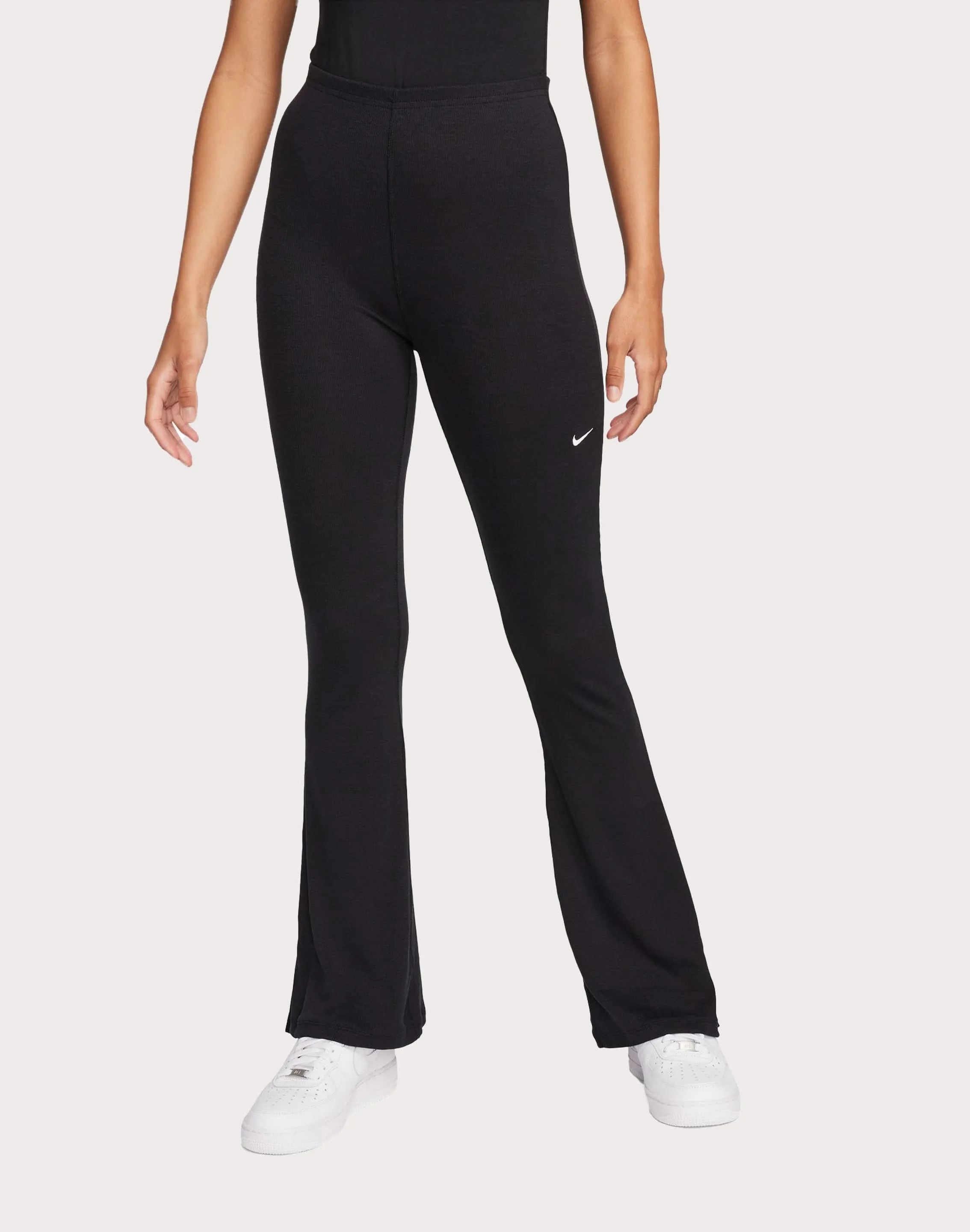 Nike Sportswear Chill Knit Tight Mini-Rib Flared Leggings Free shipping offers Workwear options