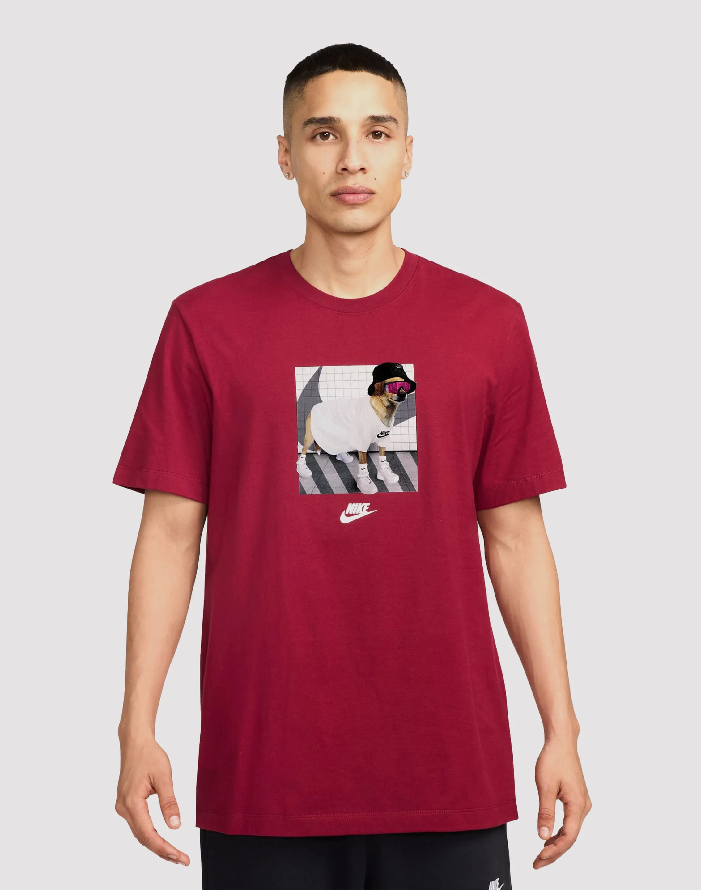 Nike Sportswear Club Red Tee Fashion collections Smart fashion (wearables)