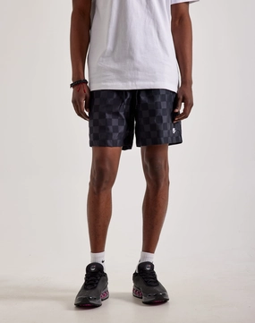 Nike Checkered Club Flow Shorts Casual wear options Denim - based fashion