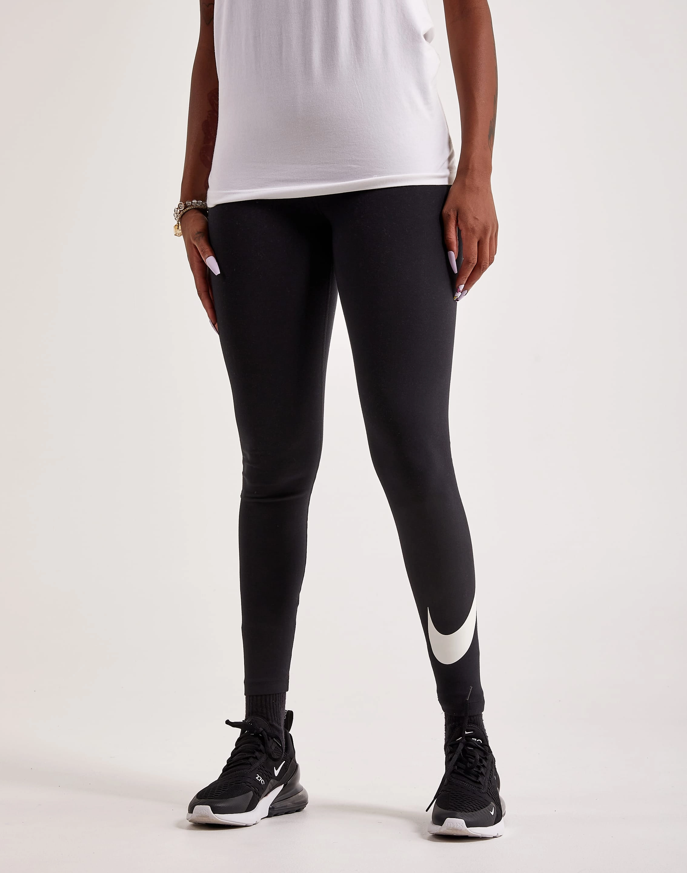 Nike Classics Essential Swoosh Leggings Embroidered fashion Fashion catalog