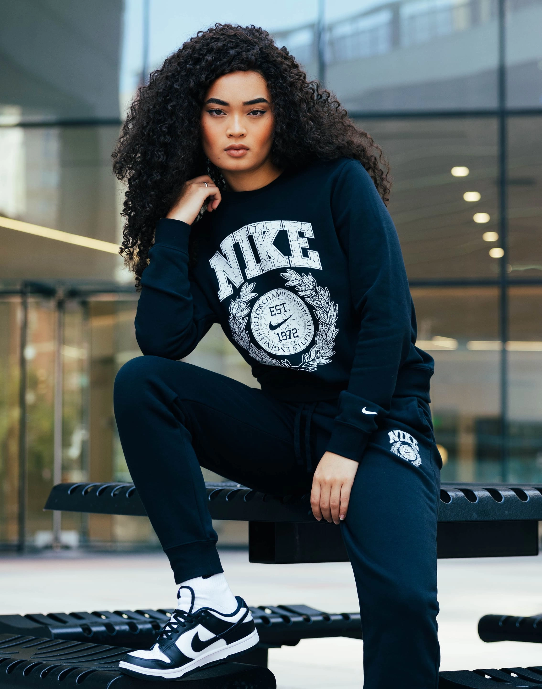Spandex - incorporated fashion Nike Club Fleece Crewneck Sweatshirt Best - selling fashion
