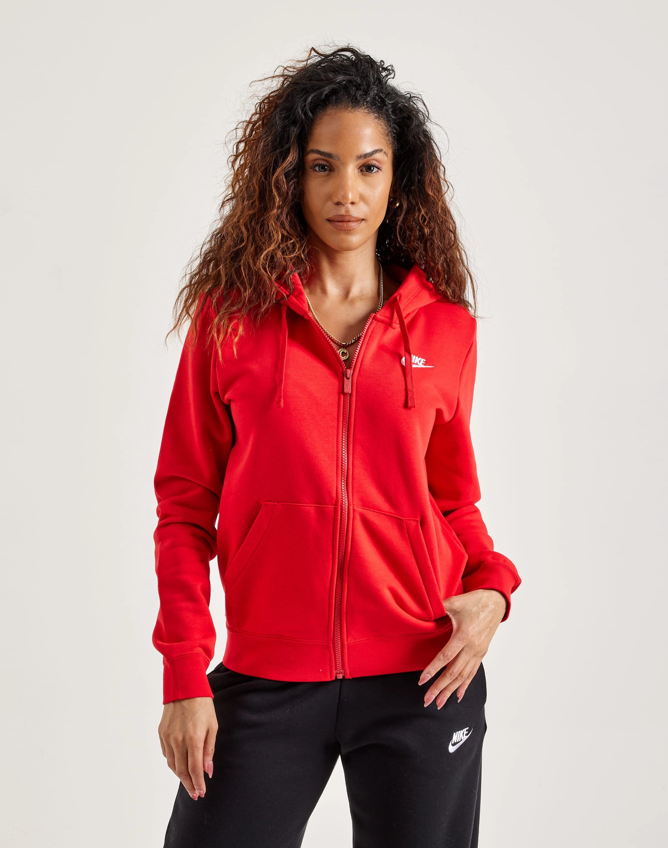 Nike Club Fleece Full-Zip Hoodie Fashion labels Upcycled fashion