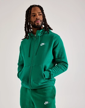 Nike Club Fleece Full-Zip Hoodie Sustainable fashion practices Retro fashion finds