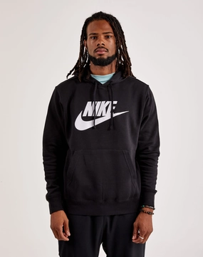 Nike Club Fleece Graphic Pullover Hoodie Style statements Designer fashion items
