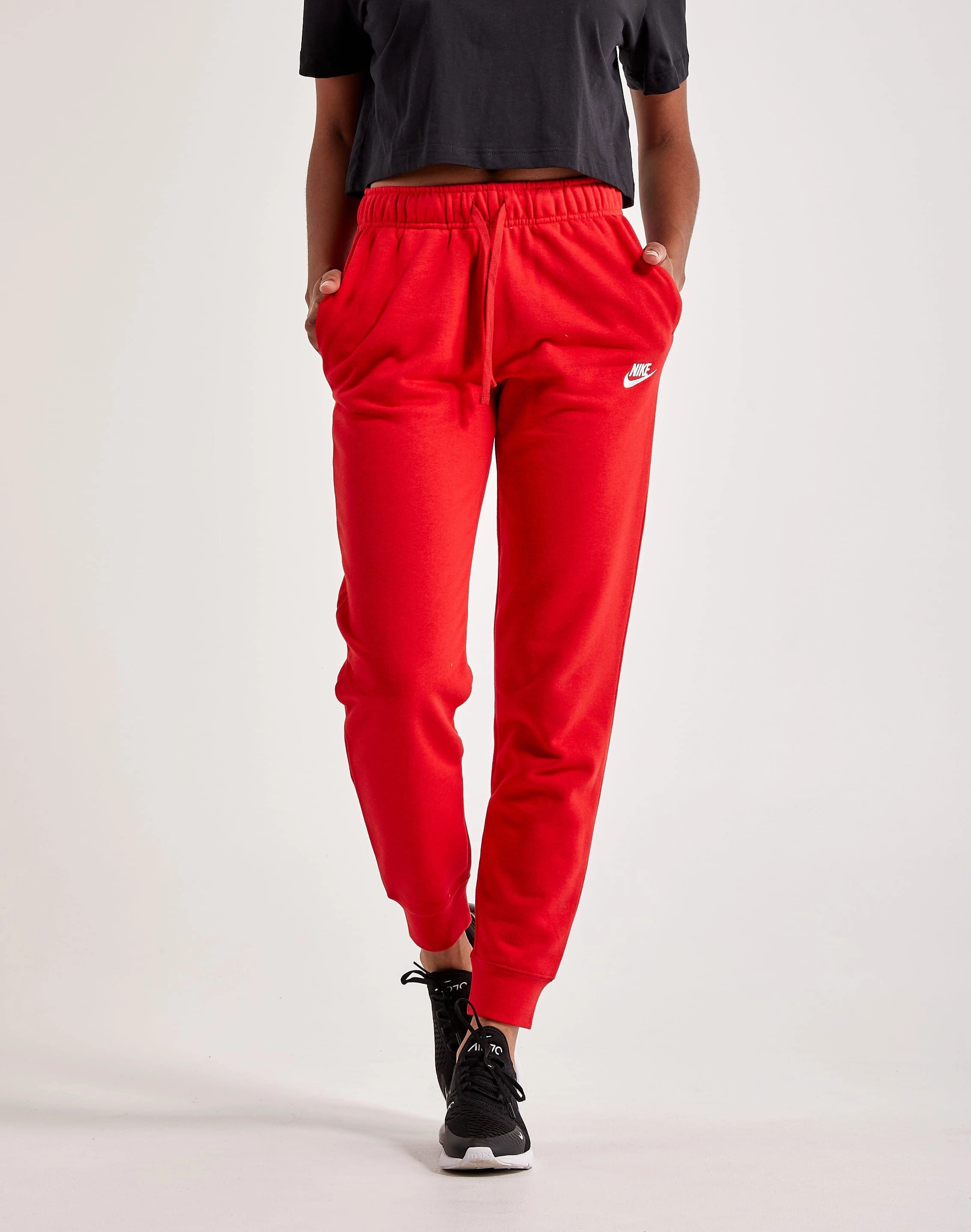 Nike Club Fleece Mid-Rise Pants Nautical - themed fashion Athleisure fashion