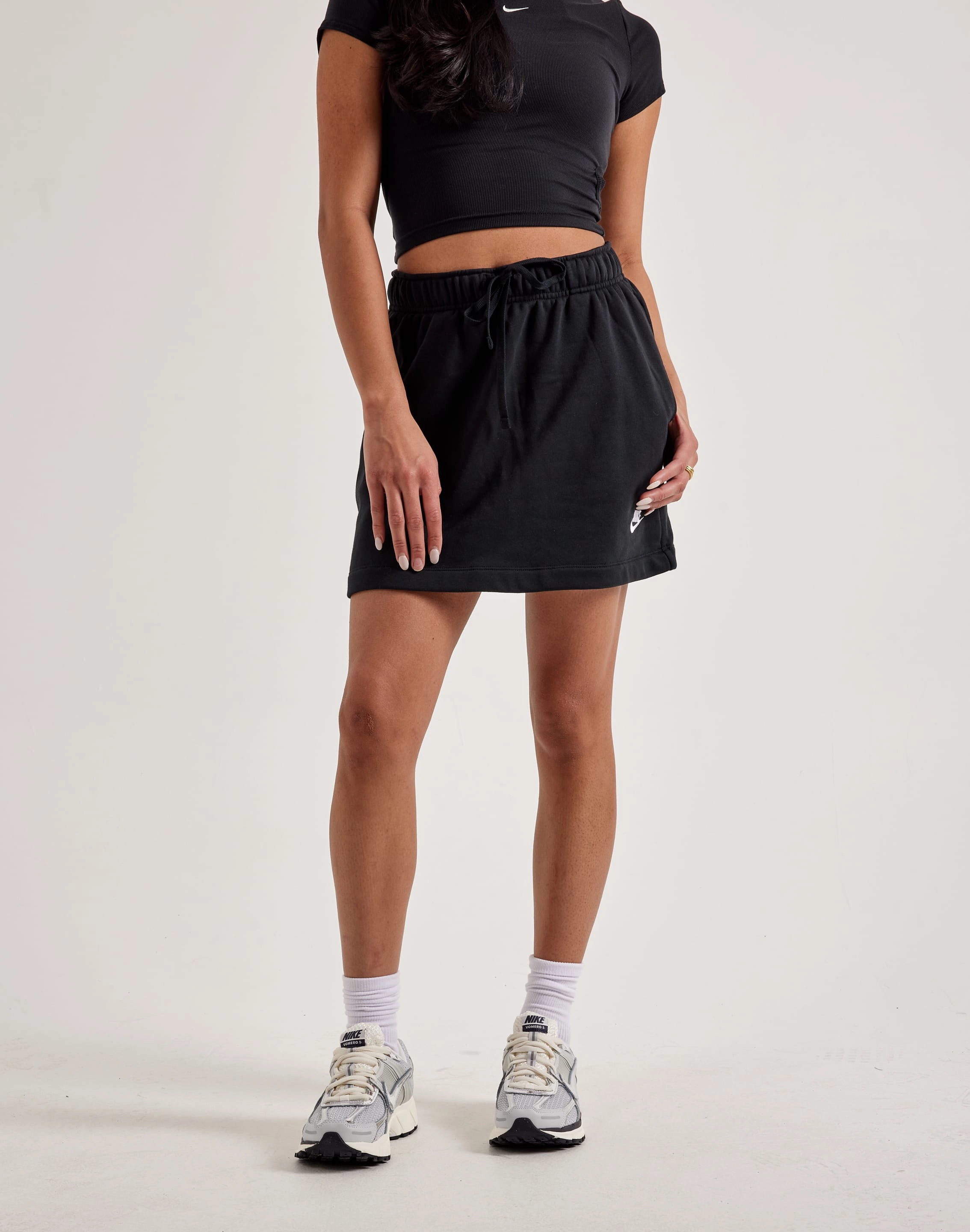Nike Club Fleece Mid-Rise Skirt Outerwear options Free shipping offers