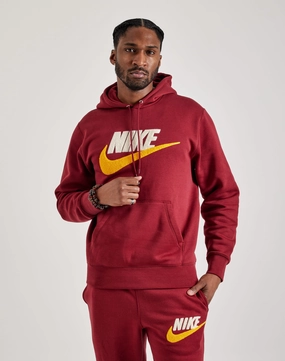 Nike Club Fleece Pullover Hoodie Polyester - used fashion Swimwear selections