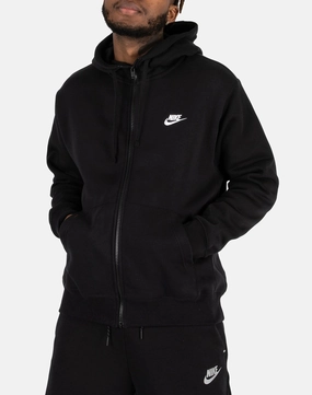 Nike NSW Club Fleece Full-Zip Hoodie Cotton - made fashion Wool - sourced fashion
