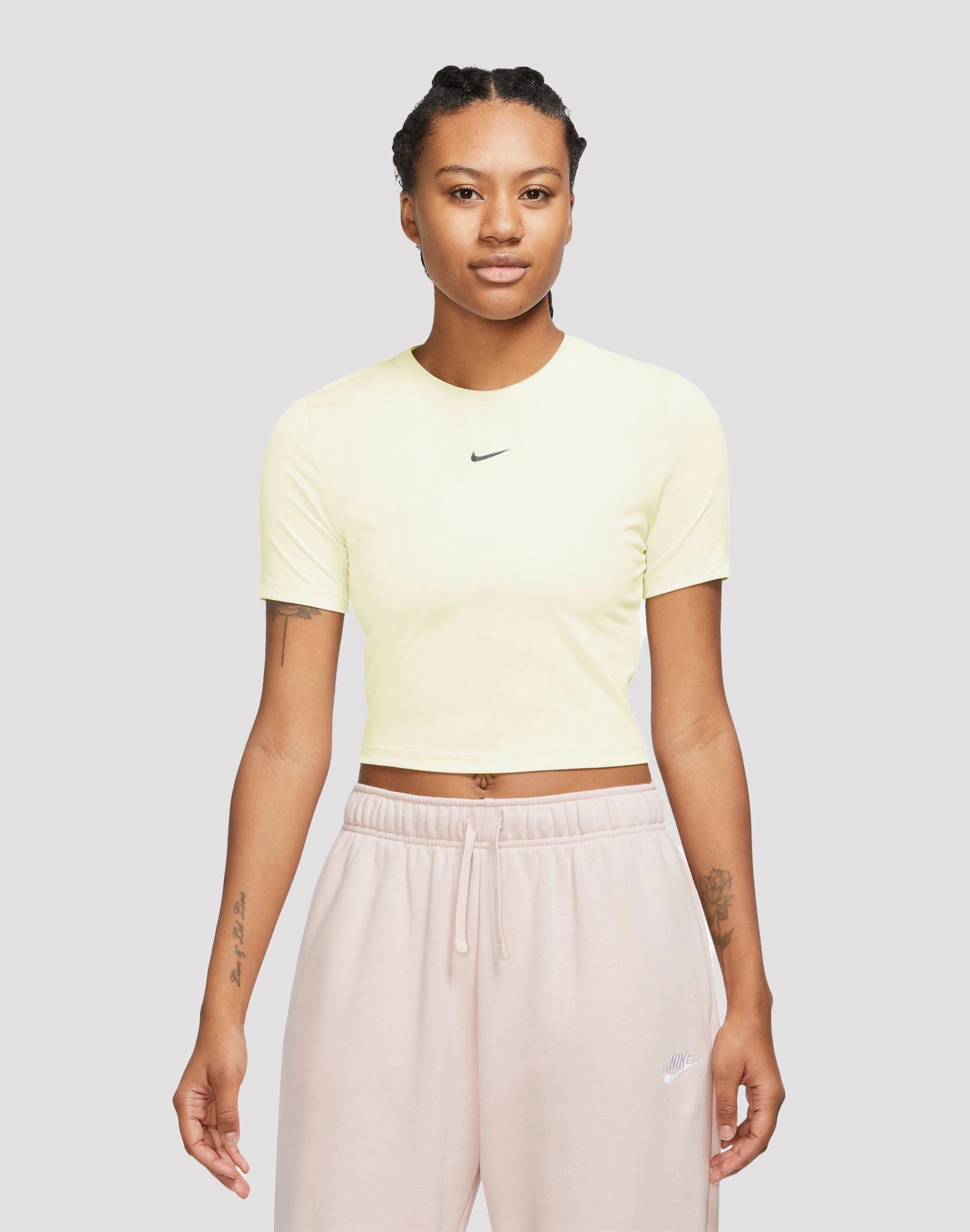 Nike Sportswear Essential Slim Cropped Tee Workwear options Wardrobe staples