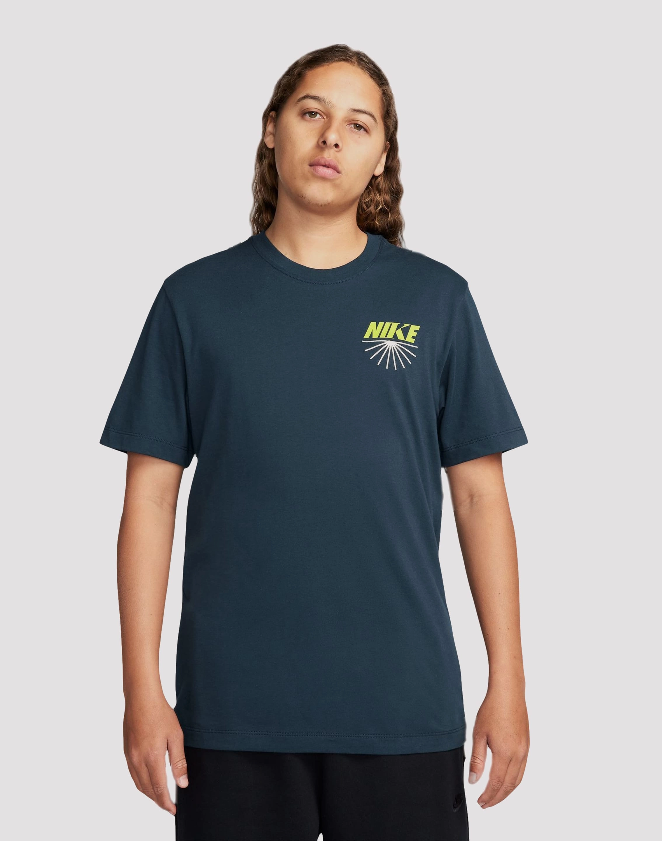 Nike Sportswear HBR Open Armory Navy Tee Fashion culture Clothing prices
