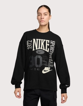 Nike Sportswear Street Fleece Crewneck Sweatshirt Fashion care (washing, ironing, etc.) Denim products