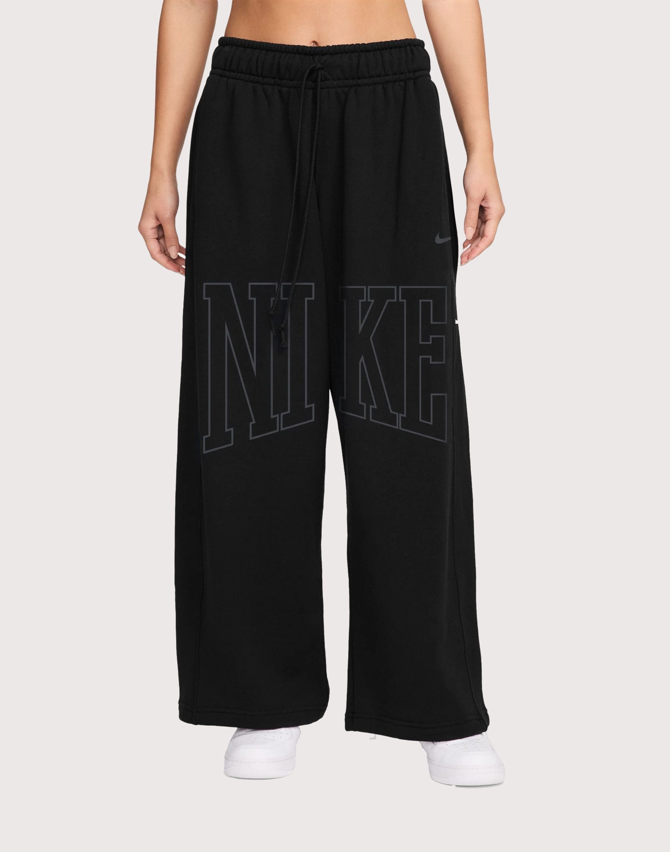 Nike Sportswear Street Open-Hem Fleece Pants Business casual wear Fashion swaps