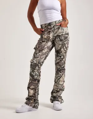 Online fashion shopping Smoke Rise Stacked Nylon Cargo Pants Popular fashion picks