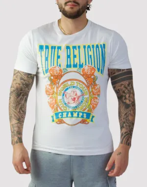 Online fashion shopping True Religion Champs Puff Tee Best - selling fashion