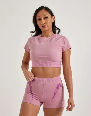 Outerwear options Nike Pro Dri-FIT Cropped Tee Style statements
