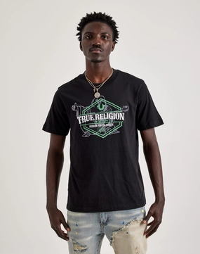 Outerwear options True Religion Logo Tee Vintage - inspired fashion