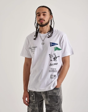 Outerwear options True Religion Logo Tee Best - selling fashion