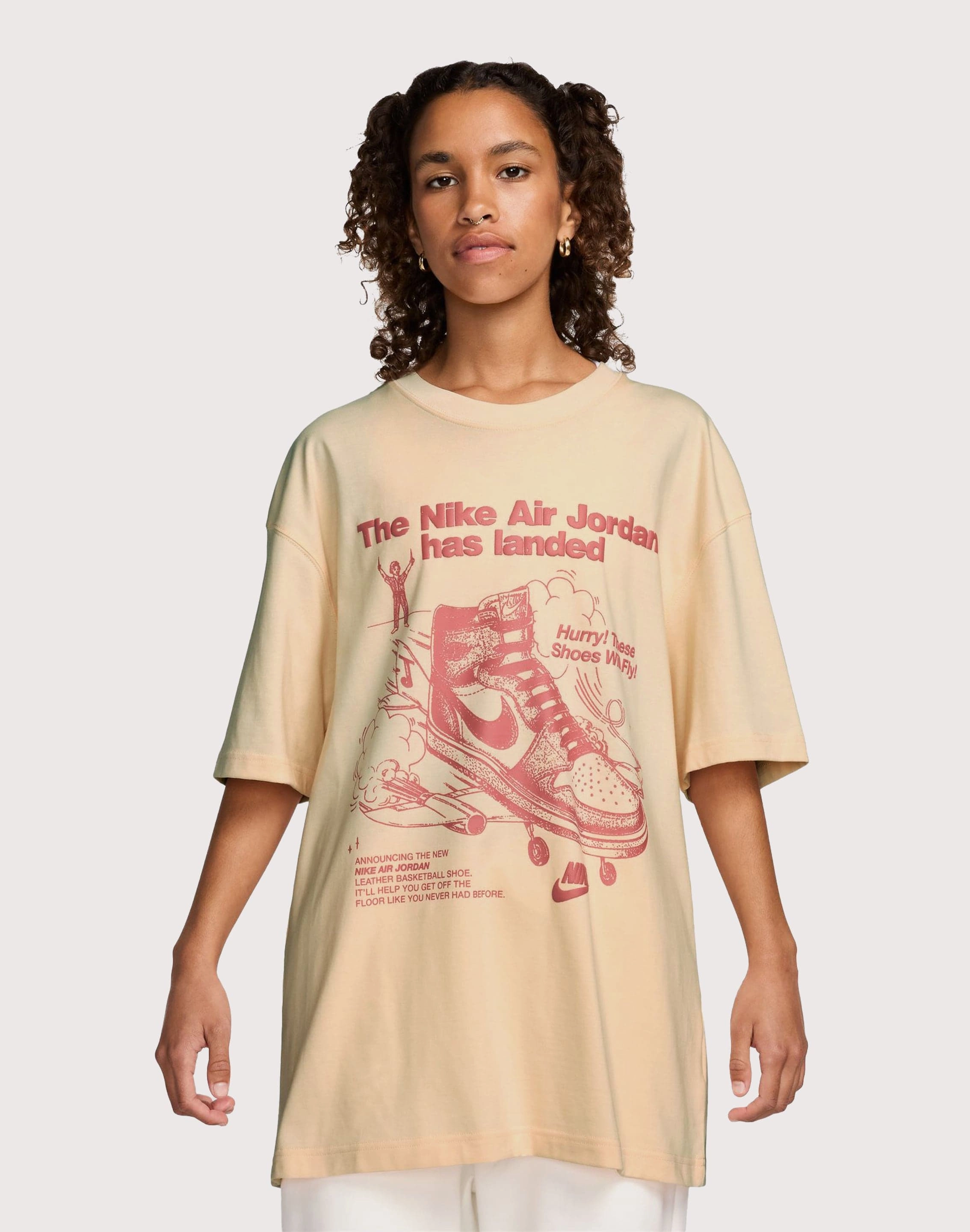Fashion boutiques Jordan Oversized Graphic Tee Clothing types