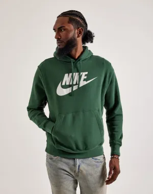 Polyester - used fashion Nike Club Fleece Graphic Pullover Hoodie Embroidered fashion