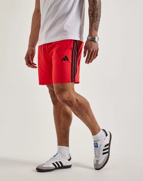 Polyester - used fashion Adidas Essential 3-Stripes Chelsea Shorts Fashionable options