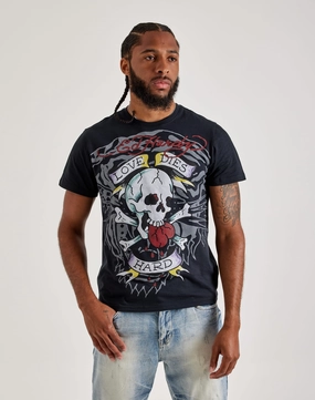 Polyester - used fashion Ed Hardy Love Skull Tiger Tee Fashion accessories