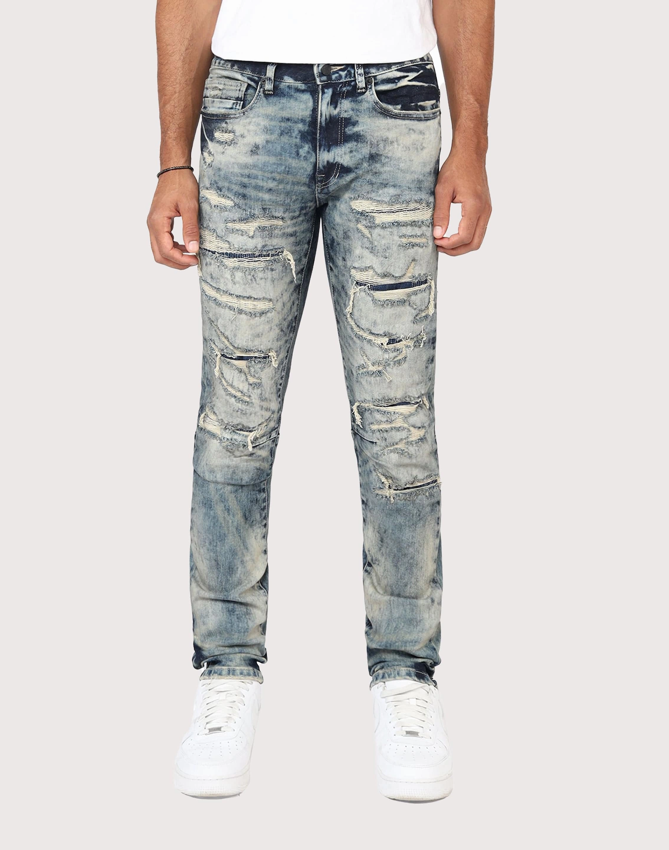 Popular fashion picks Grindhouse Slim Fit Taper Vintage Baking Effect Denim Jeans Fashion inspiration
