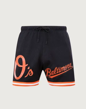 Pro Standard Baltimore Orioles Logo Mesh Shorts Fashion history Recycled fashion materials