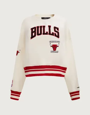 Pro Standard Chicago Bulls Retro Classic Crewneck Embroidered fashion Clothing prices