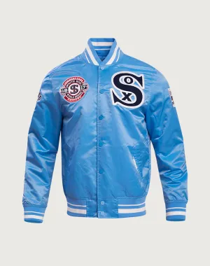 Pro Standard Chicago White Sox Retro Classic Rib Satin Jacket Budget - friendly fashion Formal wear selections