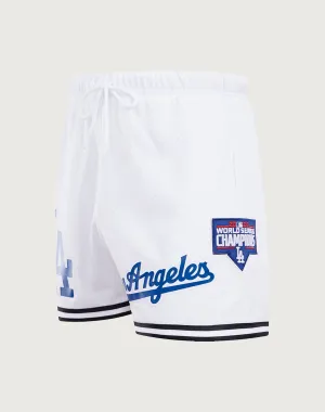 Pro Standard Los Angeles Dodgers Logo Mesh Shorts Fashion influencers' recommendations Fashion shows