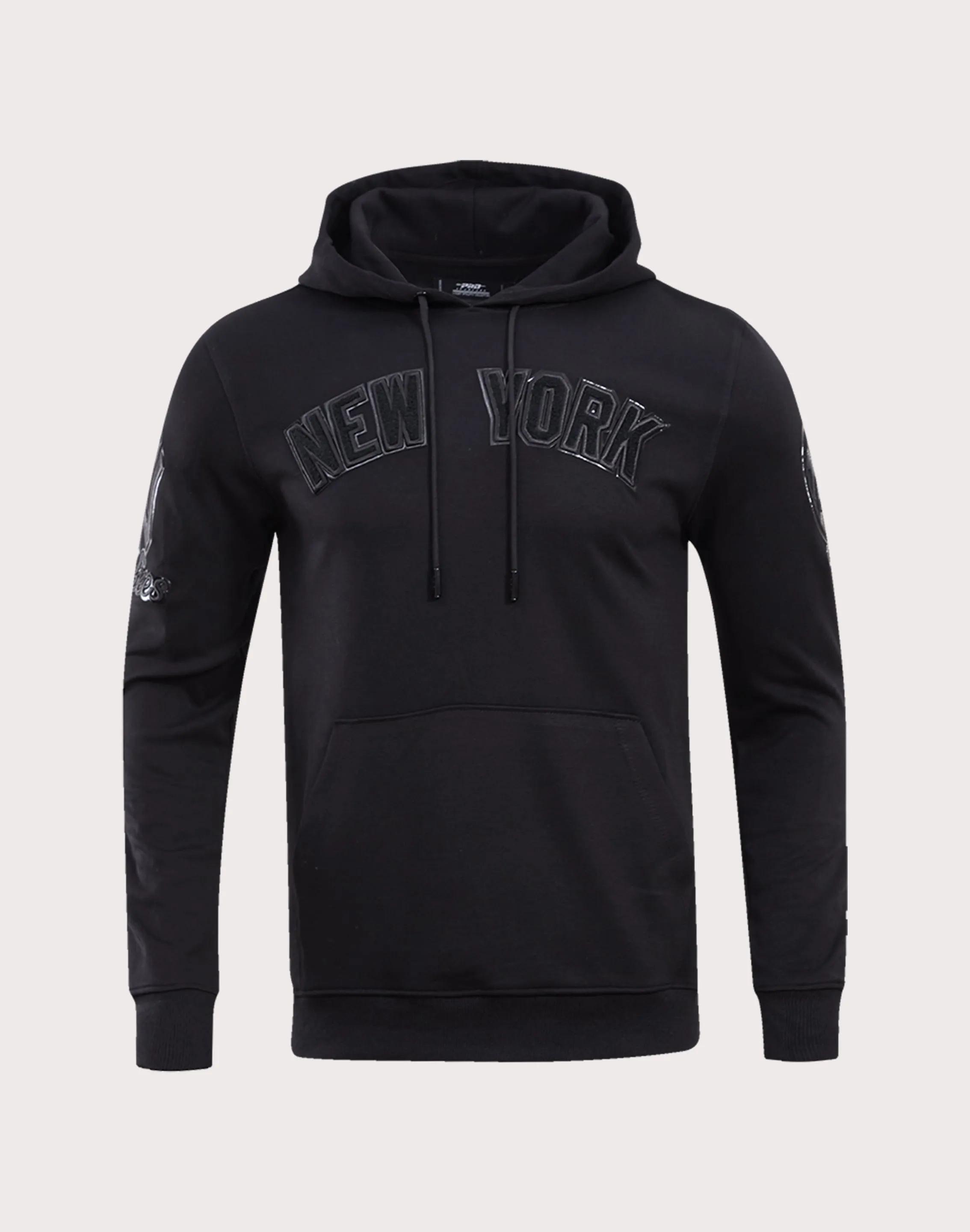 Pro Standard New York Yankees Triple Black Logo Hoodie Stylish products Fashion accessories