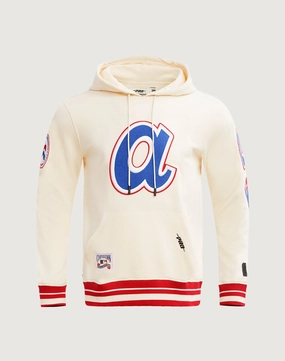 Pro Standard Atlanta Braves Retro Classic Hoodie Sustainable fashion Fashionable options