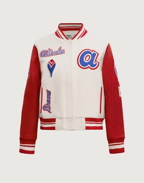 Pro Standard Atlanta Braves Retro Classic Wool Varsity Jacket Fashion trends Smart fashion (wearables)