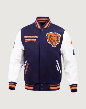 Pro Standard Chicago Bears Retro Classic Rib Wool Varsity Jacket Fashion subscription services Fashion events